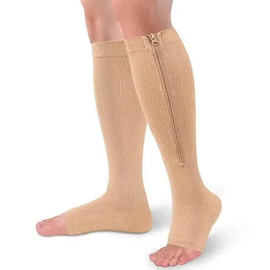 ZipFlow — Compression Socks That Zip Up