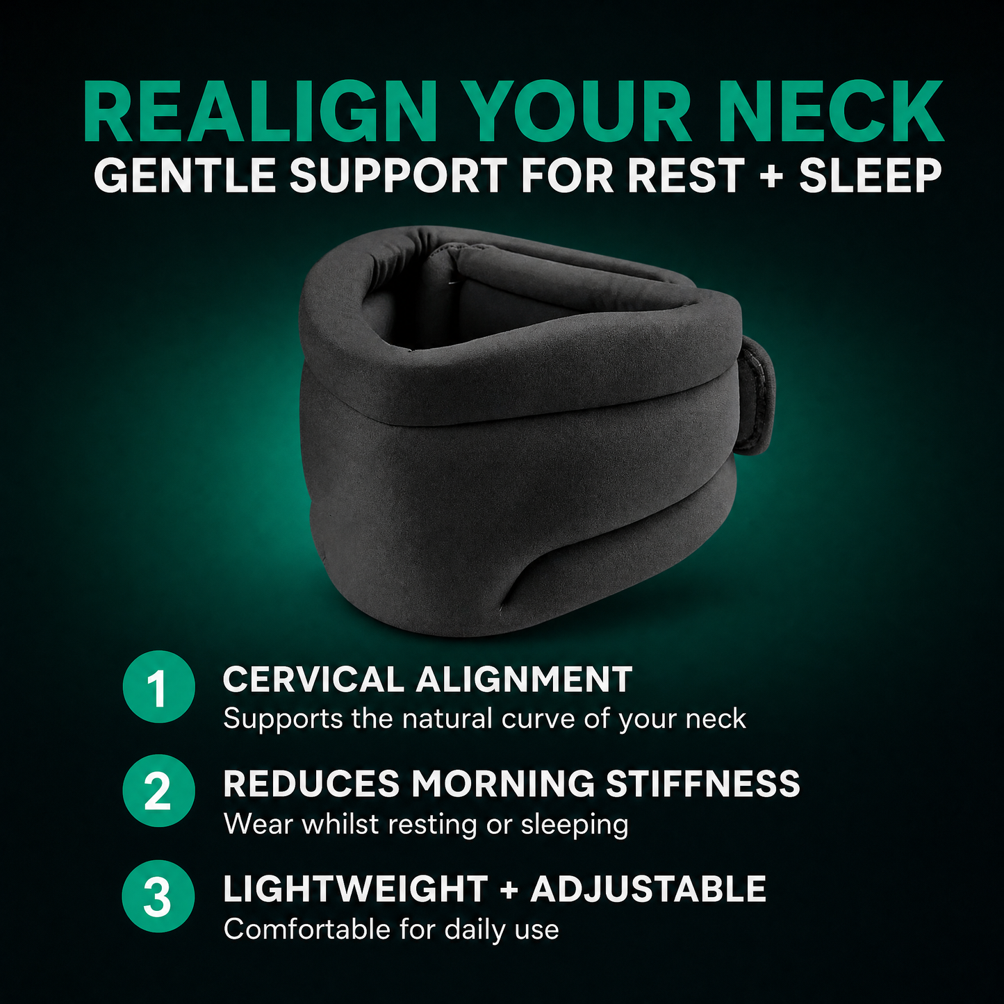 NeckAlign Pro - Comfort and support