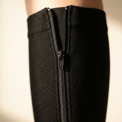 ZipEase — Zip-Up Socks, Closed Toe